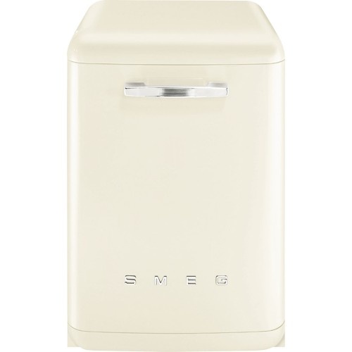 SMEG nõudepesumasin LVFABCR3 50-ndate stiil, 60 cm, 3 korvi, 45 dB, kreem