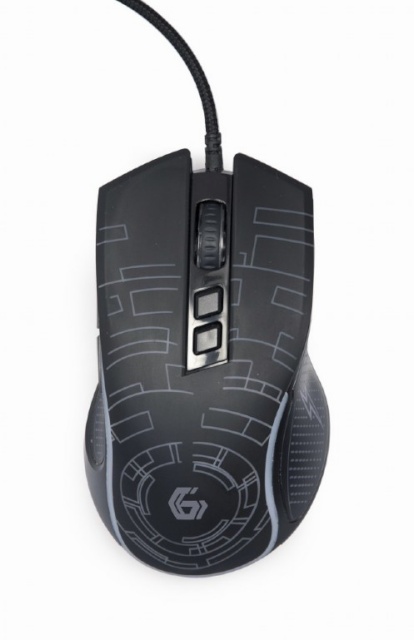 Gembird hiir USB LED Gaming mouse MUS-6B-GRAFIX-01 must