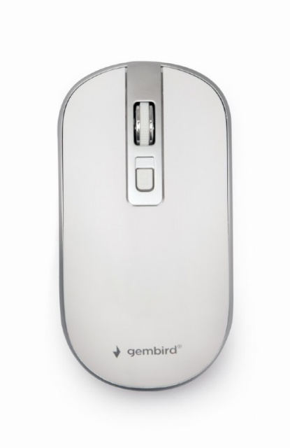 Gembird hiir Wireless Optical mouse MUSW-4B-05, USB, valge