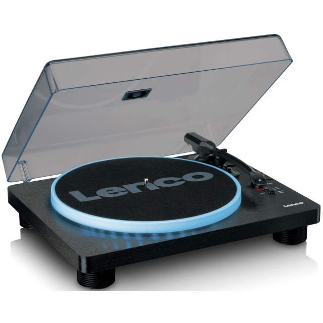 Lenco vinüülplaadimängija LS-50LED, must