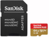 Sandisk mälukaart microSDXC 64GB Extreme Plus + adapter