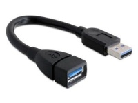 Delock kaabel Extension USB 3.0 A-A 15 cm male / female, must