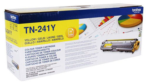 Brother tooner TN-241Y kollane