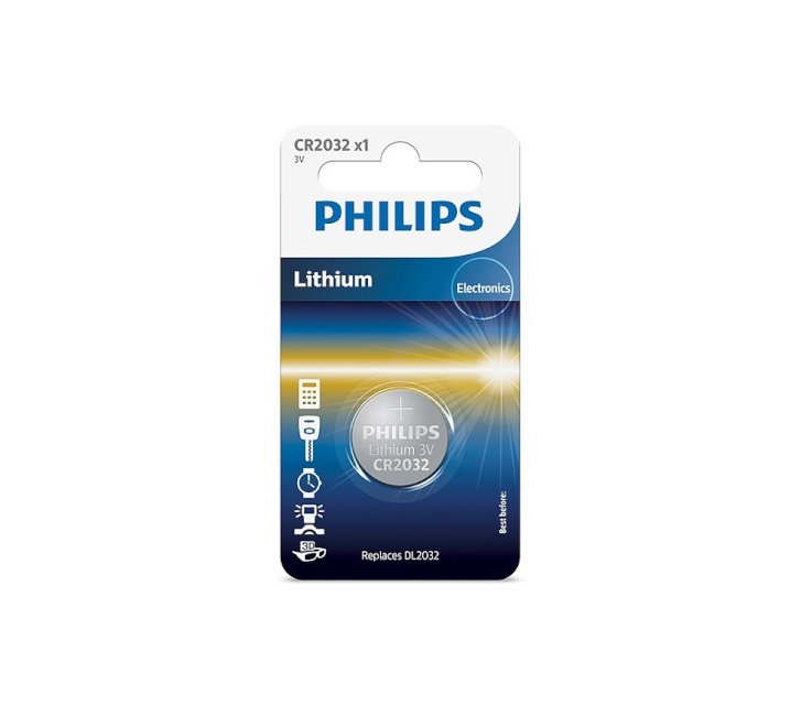 Philips patarei Lithium 3.0V CR2032 1tk