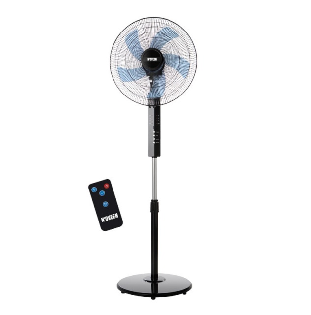 N'oveen ventilaator F455 Standing Fan, must