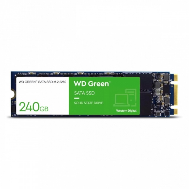 WD kõvaketas SSD drive WDS240G3G0B, SATA M.2 2280, 240GB