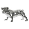 DKD Home Decor dekoratiivkuju Inglise Hõbedane Bulldog Vaik Kaasaegne 45,5x21,5x25cm