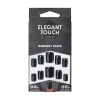 Elegant Touch kunstküüned Core Colour Midnight black (24tk)