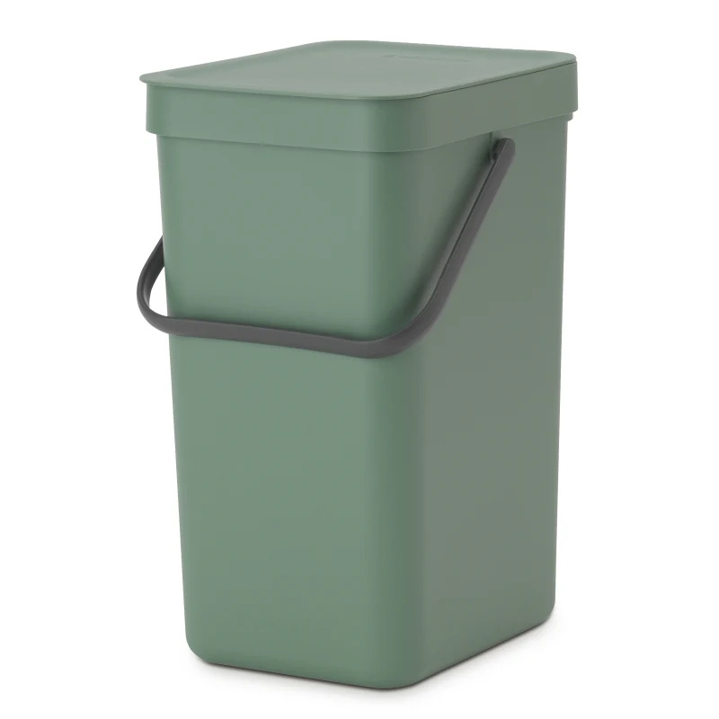 Brabantia prügikast Sort & Go Bin 12L, roheline