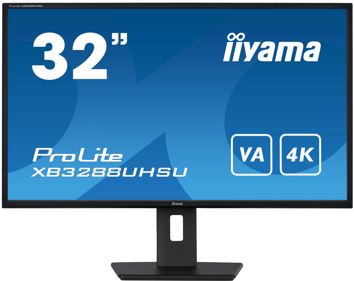 iiyama monitor ProLite XB3288UHSU-B5 31.5" 4K Ultra HD LCD, must 