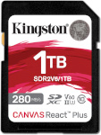 Kingston mälukaart Canvas React Plus V60 1TB UHS-II SDXC