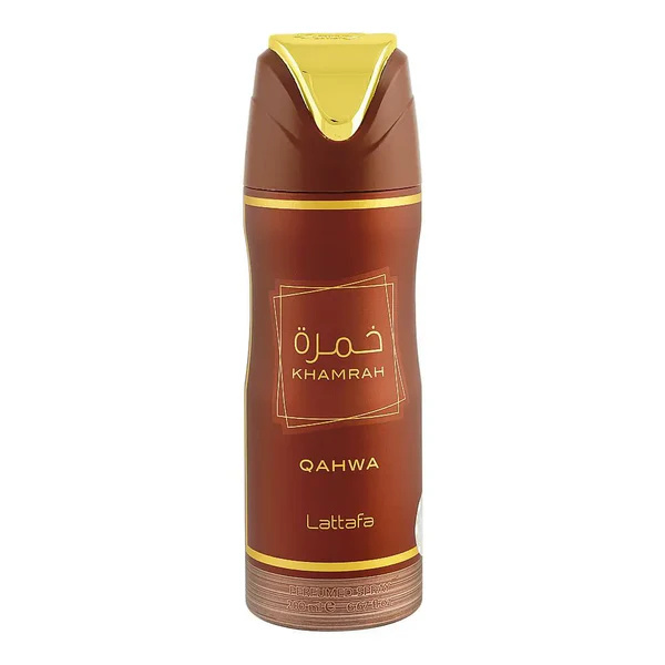 Lattafa deodorant Khamrah Qahwa 200ml, unisex