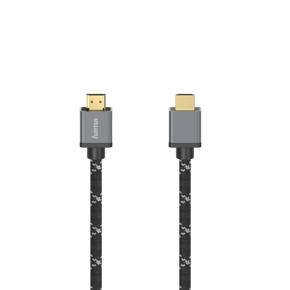 Hama kaabel Cable HDMI™ 2.1 gold-pl. 5m