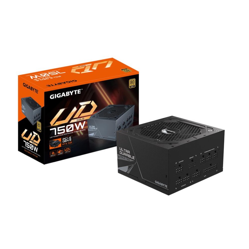 Gigabyte toiteplokk Power supply UD750GM PG5 750W 80PLUS kuldne ATX