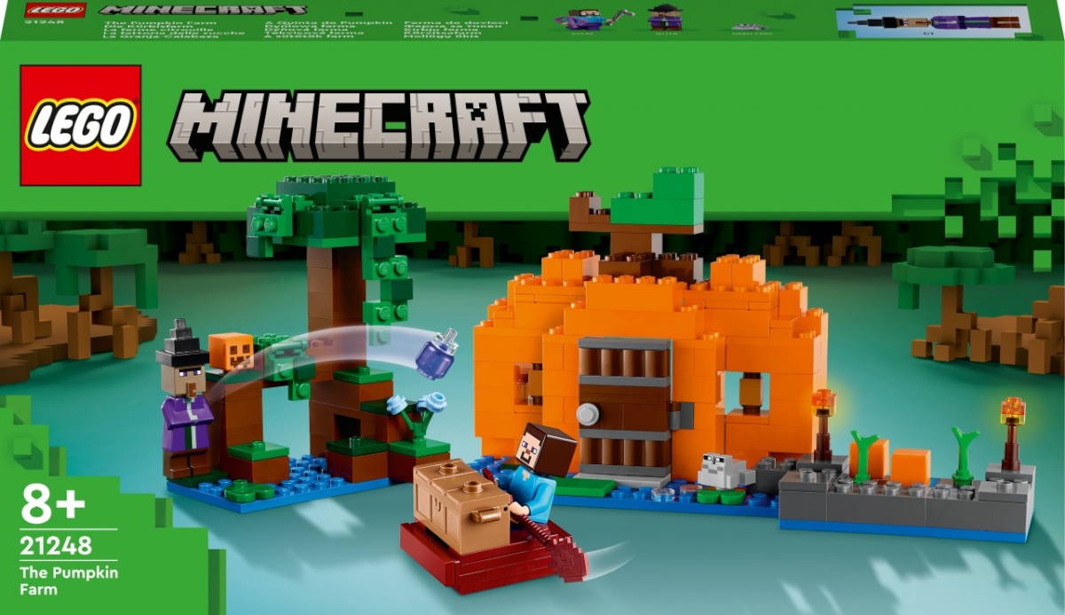 Lego klotsid Minecraft 21248 Kõrvitsafarm