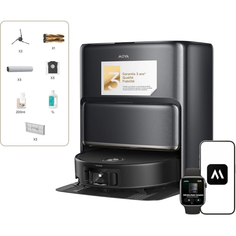 MOVA robottolmuimeja 6400 mAh