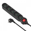 Maclean pikendusjuhe Power strip 5m MCE185 2300W must