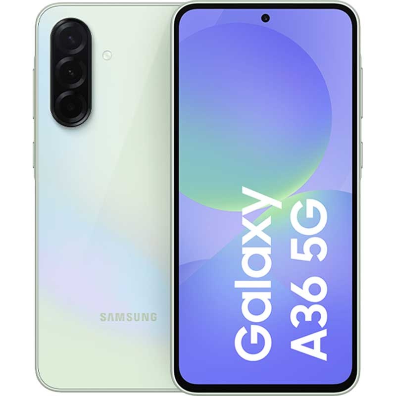 Samsung mobiiltelefon A36 5G 8GB/256GB Lime