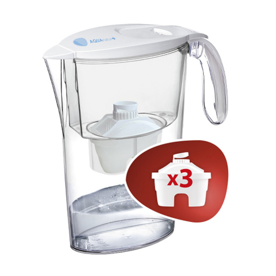 TM Electron filterkann läbipaistev Plastmass 2,3 L (4tk)