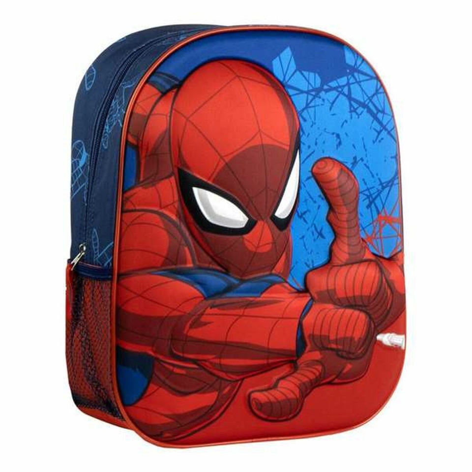 Spider-Man 3D-seljakott sinine 25.0x31.0x10.0cm