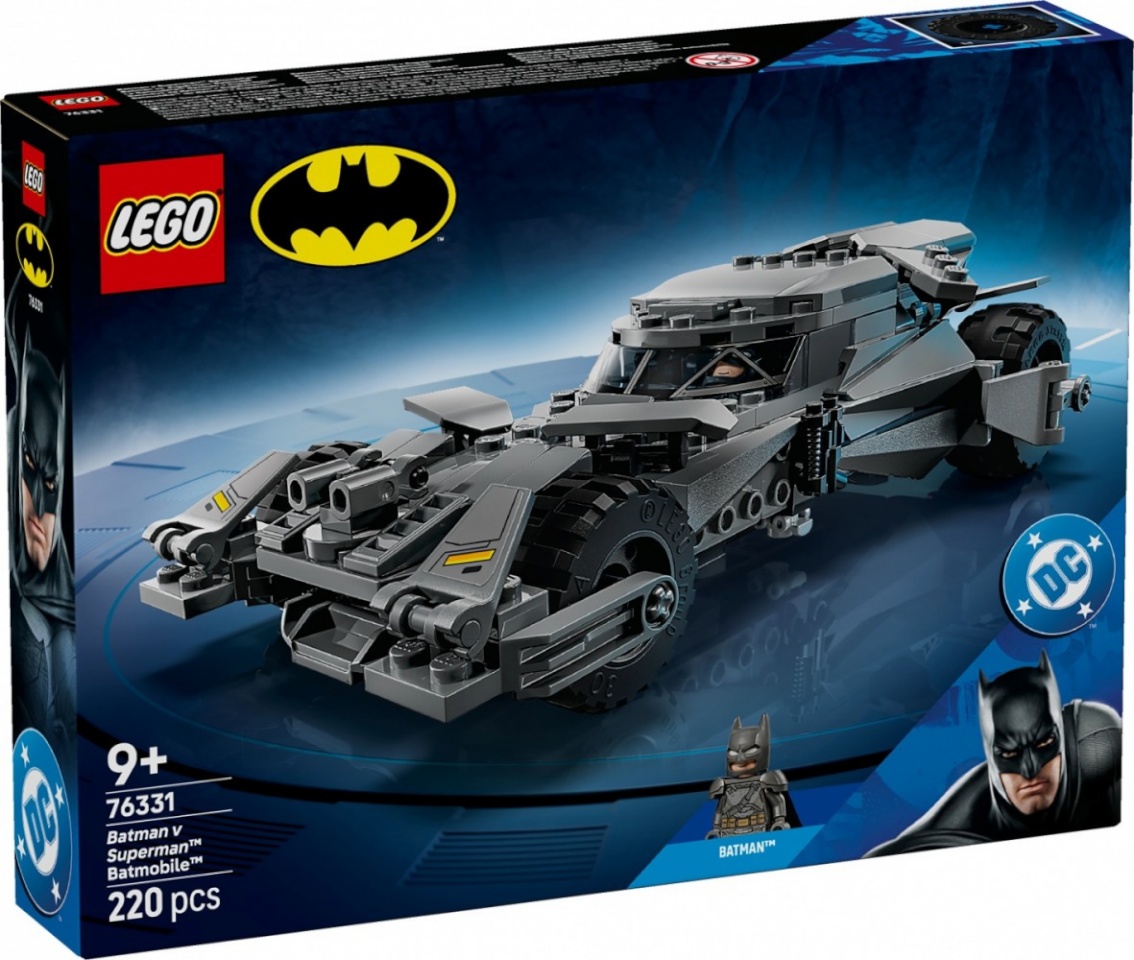 LEGO klotsid 76331 DC Super Heroes Batman vs. Superman: Batmobil