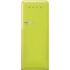 Smeg külmik FAB28RLI6 50-ndate stiil, 153cm, 244/26 l, 35dB, mehaaniline juhtimine, parem, laimiroheline