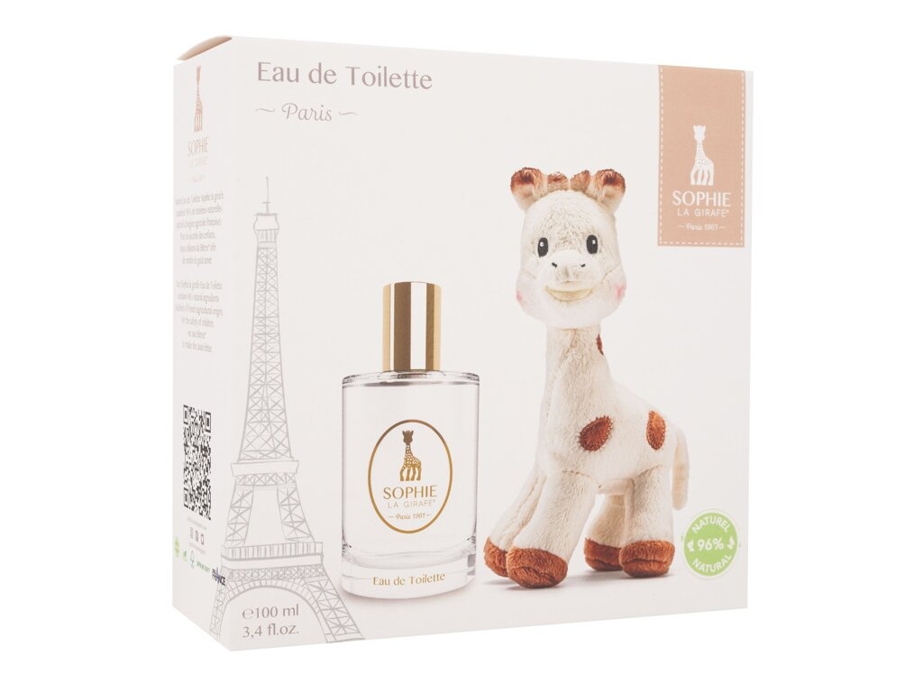 Sophie La Girafe parfüüm EDT 100ml + Plush Toy, lastele