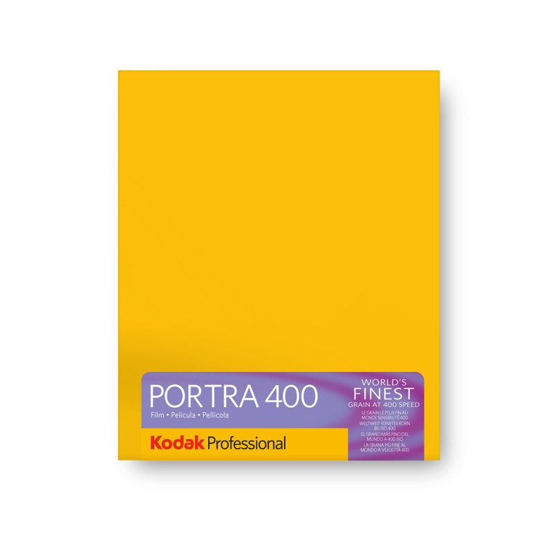 Kodak film Portra 400 4x5 10