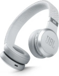 JBL juhtmevabad kõrvaklapid Live 460 Bluetooth Noise Canceling Headphones, valge