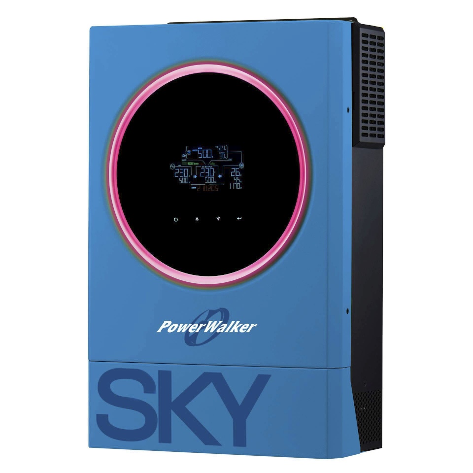 BlueWalker inverter PowerWalker Solar Inverter 5600 SKY On-Grid, sinine/must