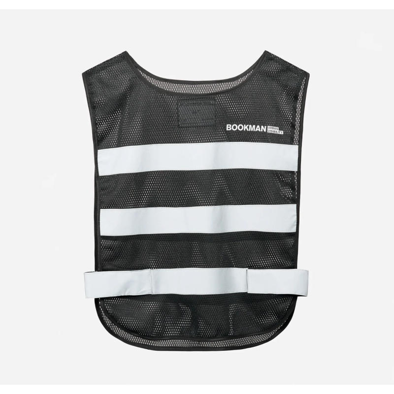 Bookman Helkurvest Reflective Vest, must, XL/XXL