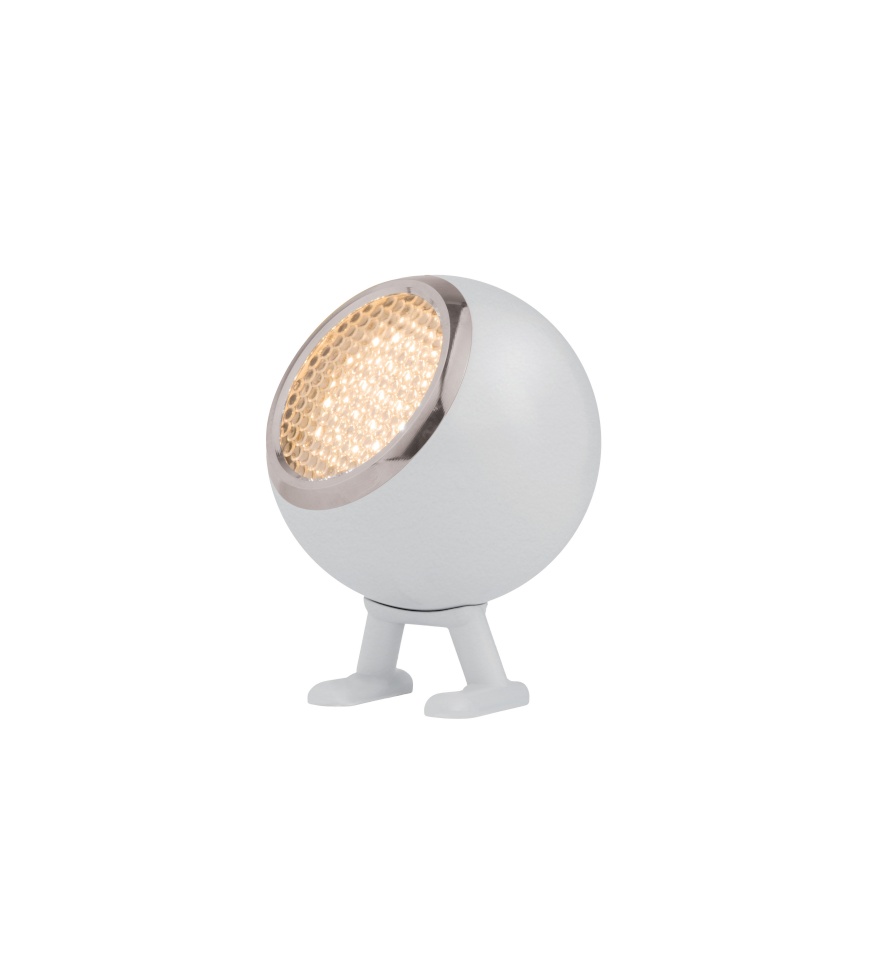 Mr. Wattson laualamp Norbitt Rechargeable LED Lamp, valge