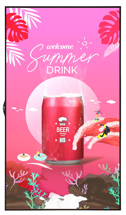 LG Window Facing Display 75XS4P-B 75 " 24/7 webOS 8ms