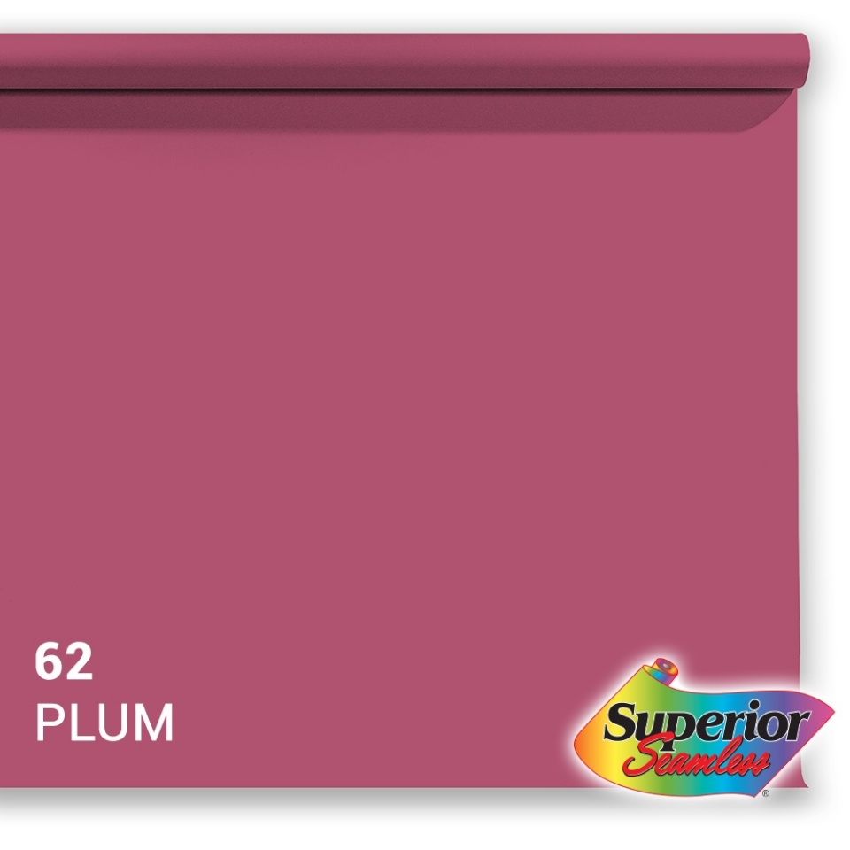 Superior taust Background Paper 62 Plum 1.35x11m