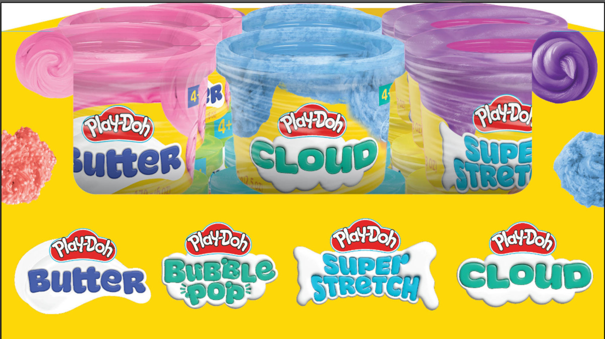 Play-Doh voolimismass, assortii., 240434EU-PDQ
