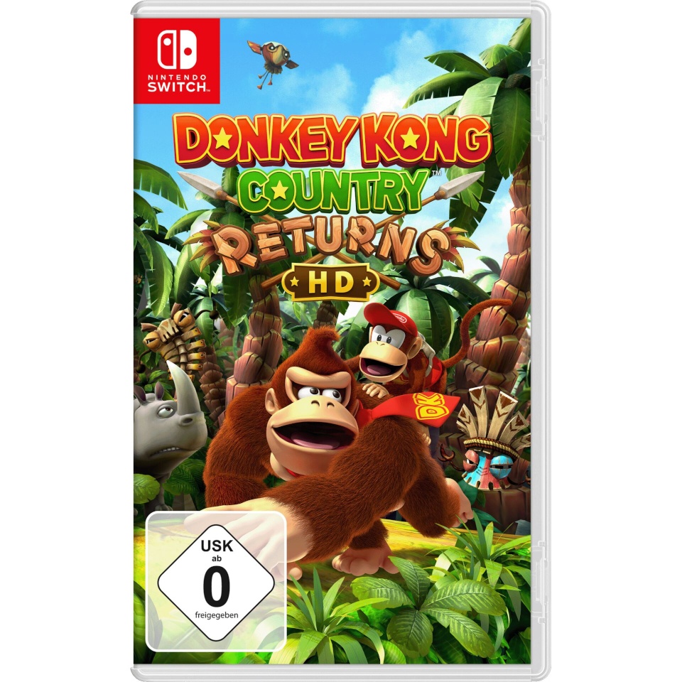Nintendo mäng Donkey Kong Country Returns HD