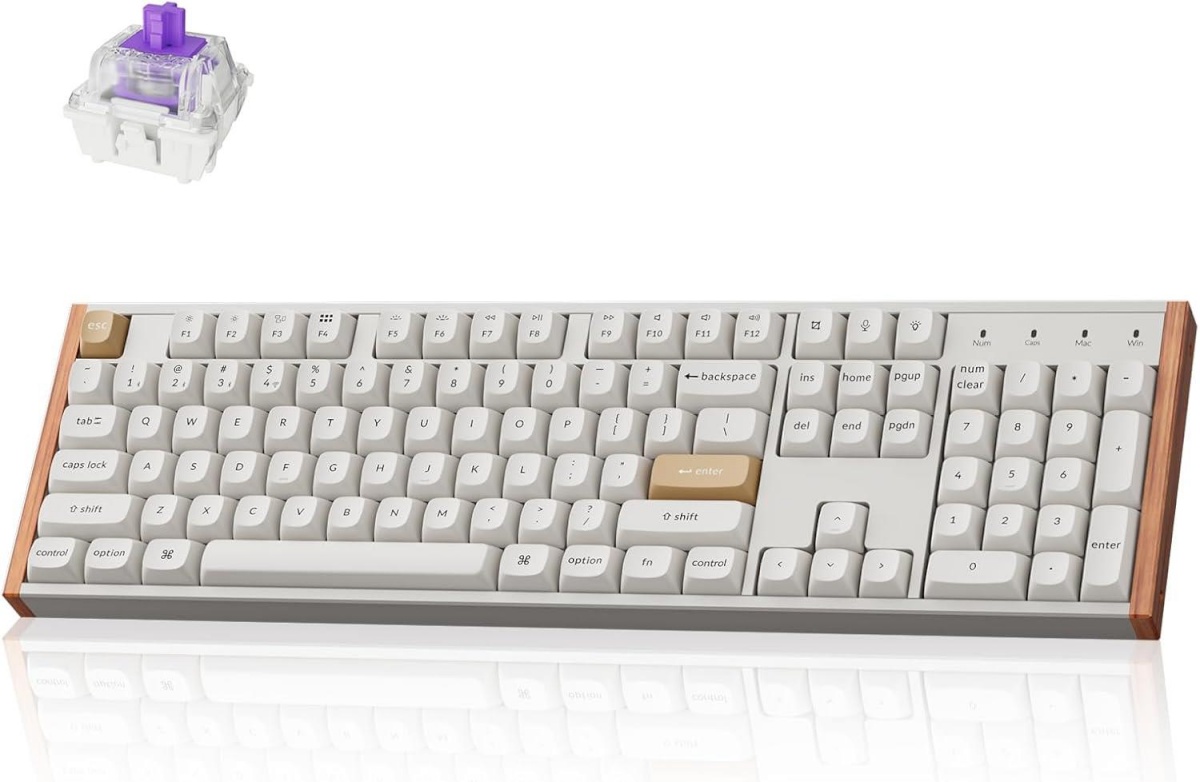 Keychron klaviatuur Wireless K10 He Special Ed valge K10h-q1