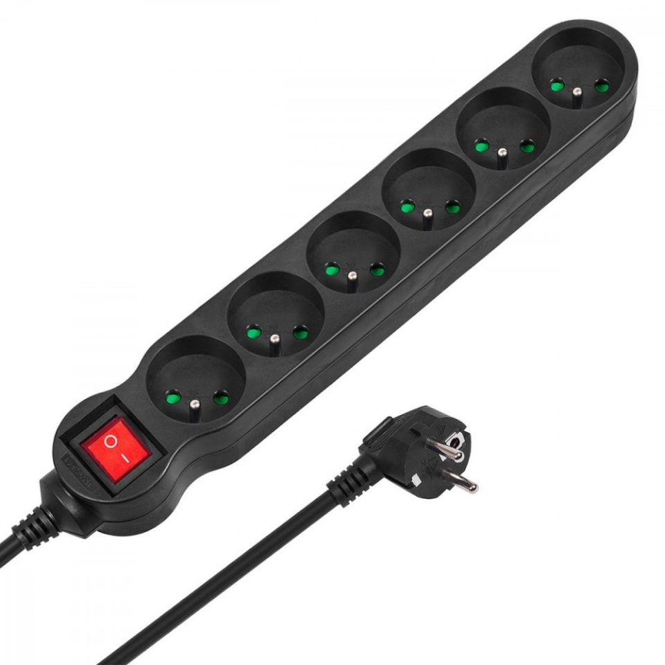 Maclean pikendusjuhe Power strip 3m MCE187 2300W must