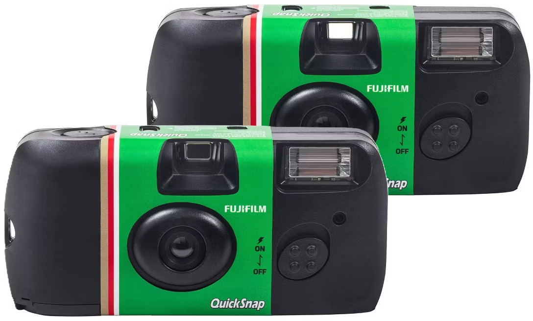 Fujifilm ühekordne kaamera QuickSnap 400/27 Flash 2tk