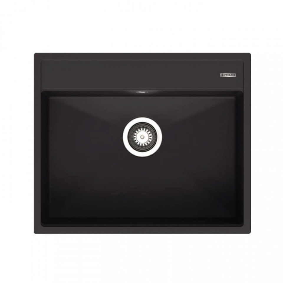 Pyramis kraanikauss Ithaka Sink, 61x51cm, Volcano, must