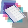 Sourcing | Divider, PP, A4+, 6pcs | 20647