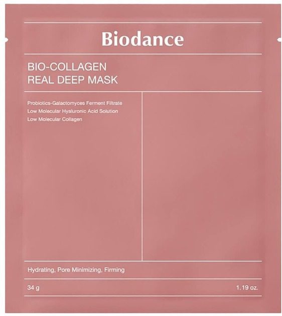 Biodance näomask Bio Collagen Real Deep Mask 34g, unisex