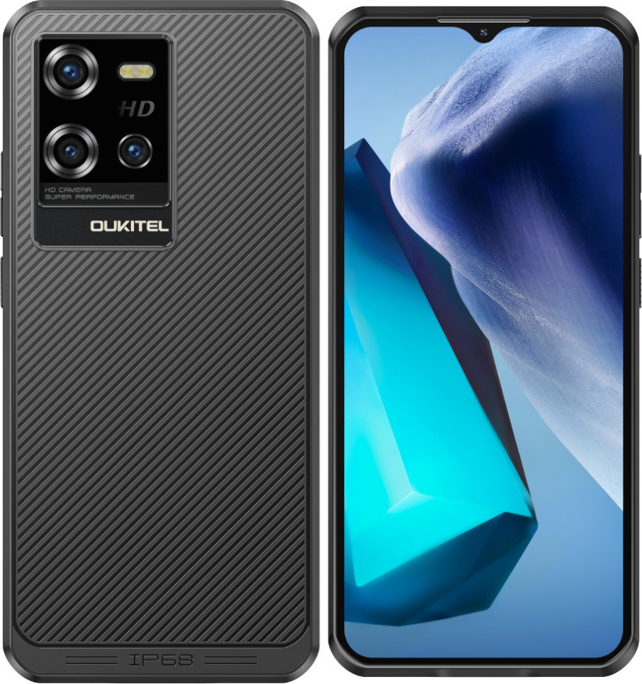 Oukitel mobiiltelefon WP50 5G, 256/4GB, must