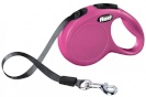 Flexi jalutusrihm New CLASSIC 3 m roosa Dog Retractable Lead
