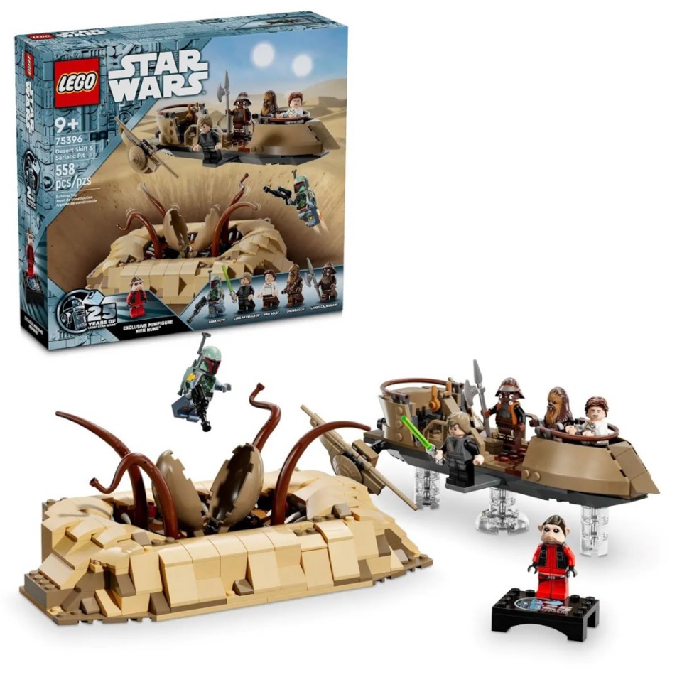 Lego klotsid STAR WARS 75396 Desert Skiff & Sarlacc Pit
