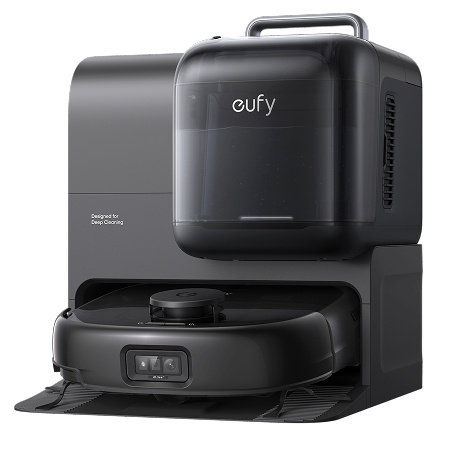 Anker Eufy Robot tolmuimeja | Omni E28 | Wet&Dry | Dust capacity 3 L | 20000 Pa | must