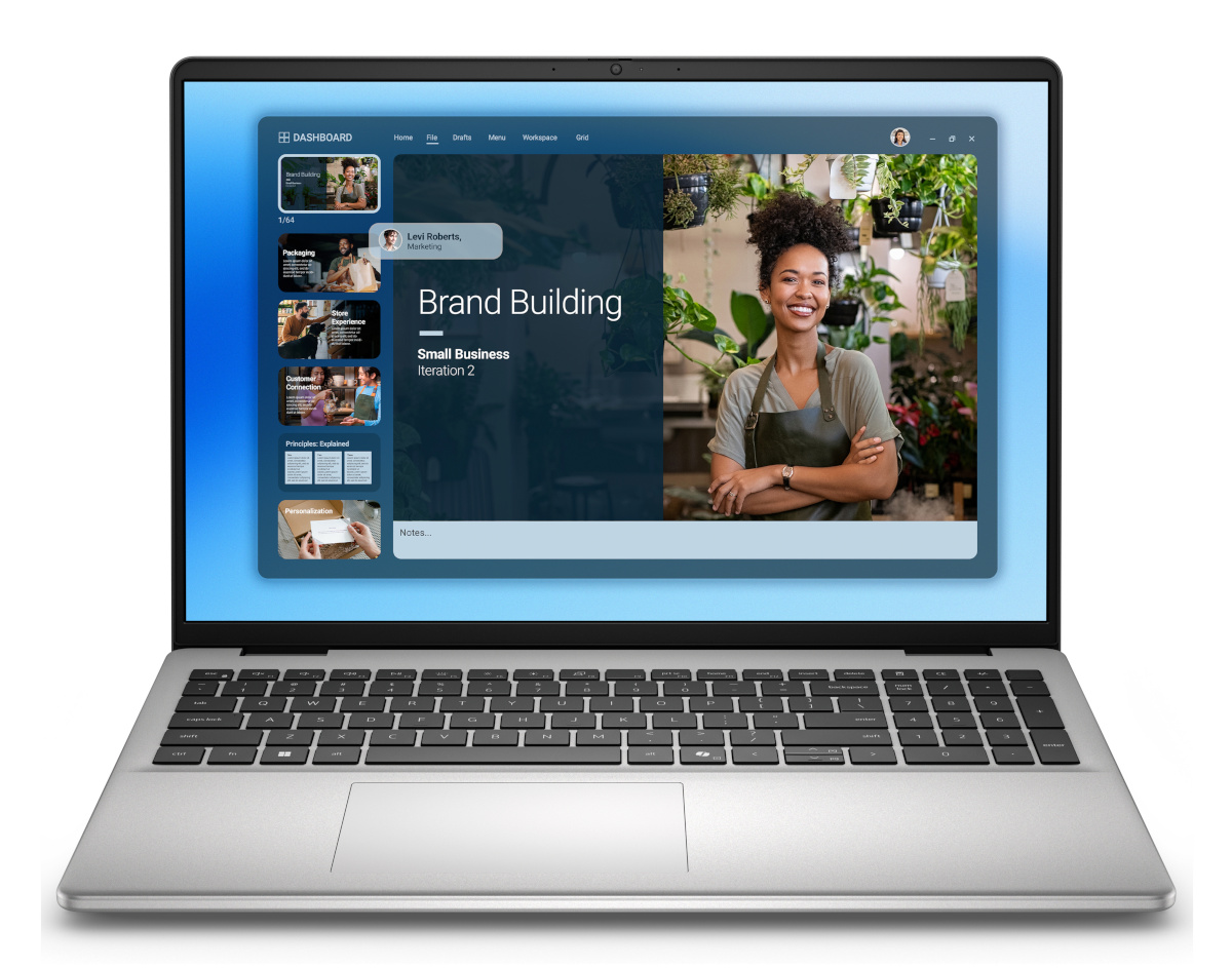 Dell 15 DC16251/ Core 5 -120U/16GB/512 SSD/16" FHD+/Intel UHD/FgrPr/WLAN + BT/US Kb/4 Cell/W11Home/Platinum hõbedane/3yrs Prosupport