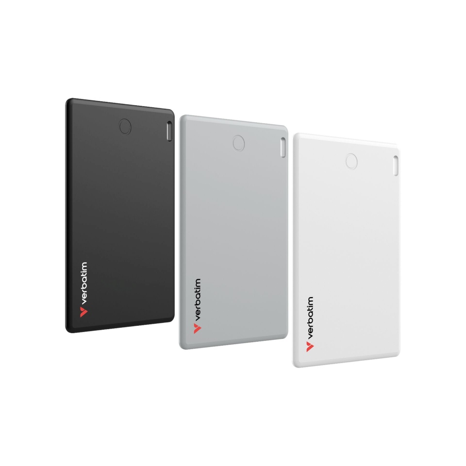 Verbatim lokaator 3tk My Finder Card BT must/hõbedane/valge MYFCR-03BSW 32141