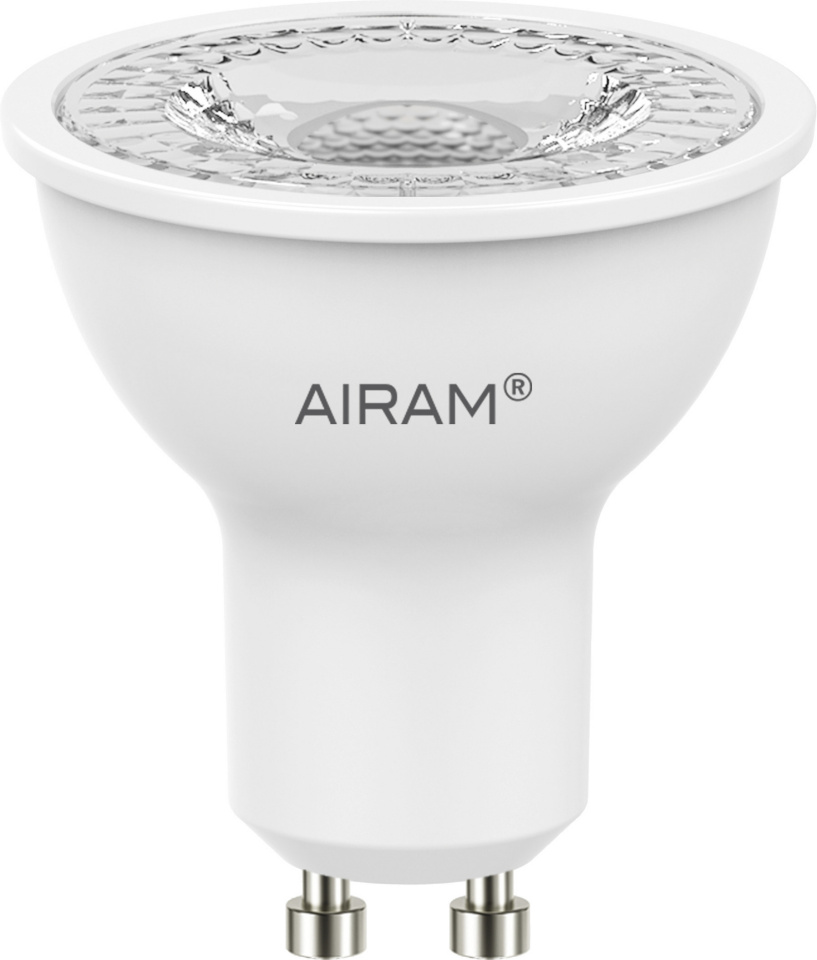 Airam lambipirn LED PAR16, 4000K, 425 lm, GU10 Base, valge