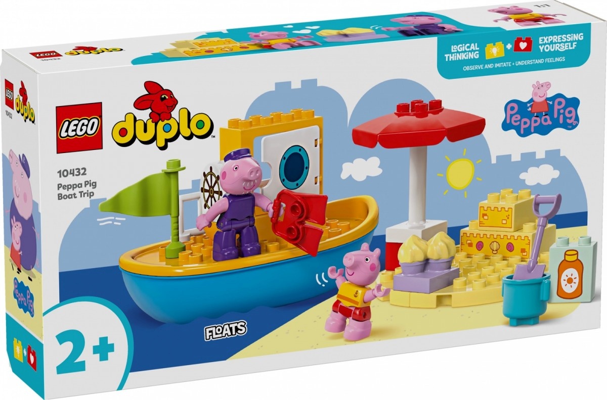 Lego klotsid Bricks DUPLO 10432 Peppa Pig Boat Trip